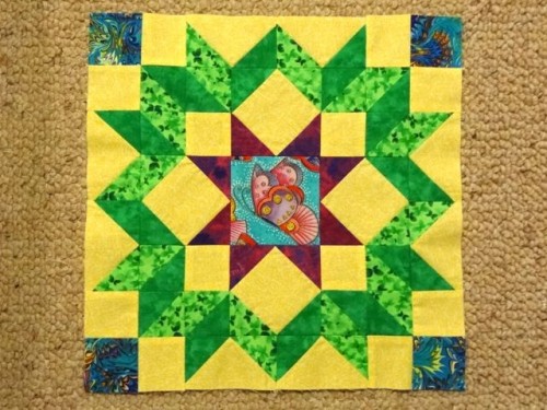 Dutch Rose Quilt block