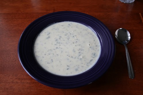 Bowl of Sorrel soup